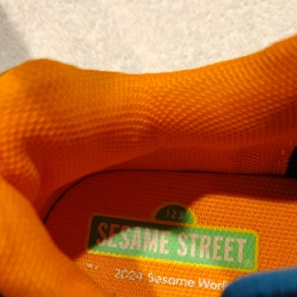 Blue Cookie Monster Kids Shoes - Picture 5 of 7